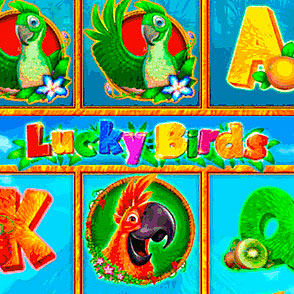Игровой аппарат 777 Lucky Birds от фирмы Playson - мы играем в демо-режиме онлайн бесплатно